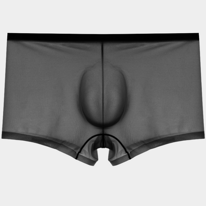 Men's Sheer Ice Silk Trunks with No-Chafe Pouch - AFL 832