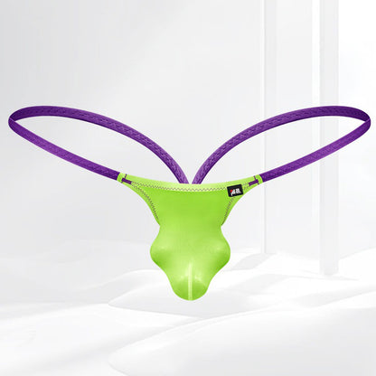 3-Pack Men’s Hi-Stretch Ice-Silk Thongs - AFL 608