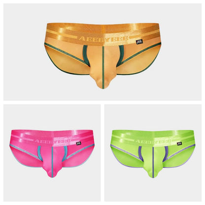 3-Pack Men's Ice Silk Briefs - AFL 611
