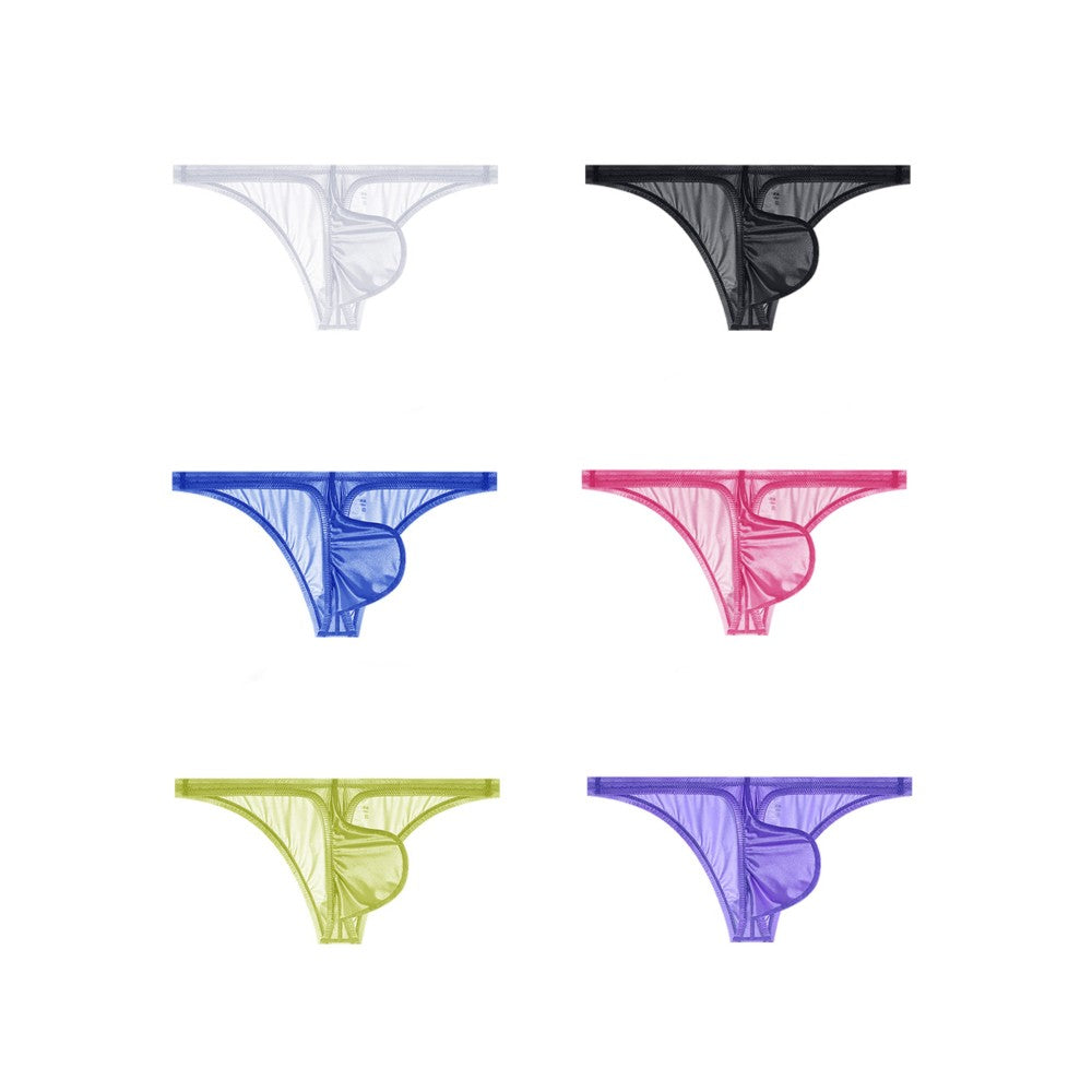 Men's Satin Minimal Pouch Brief - AFL 901