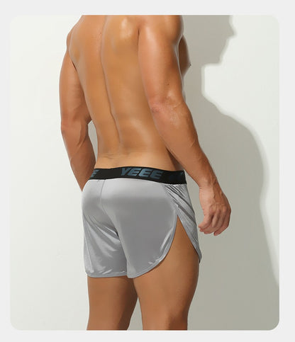 Men’s Satin Ice Silk 2-in-1 Shorts - AFL 708