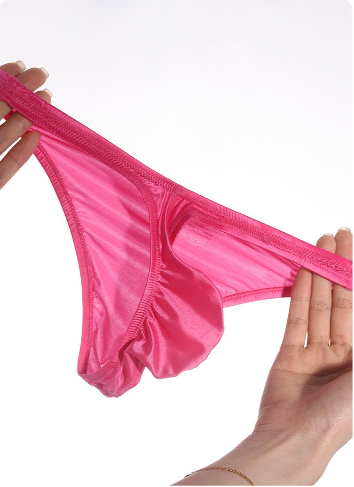 Men's Satin Minimal Pouch Brief - AFL 901