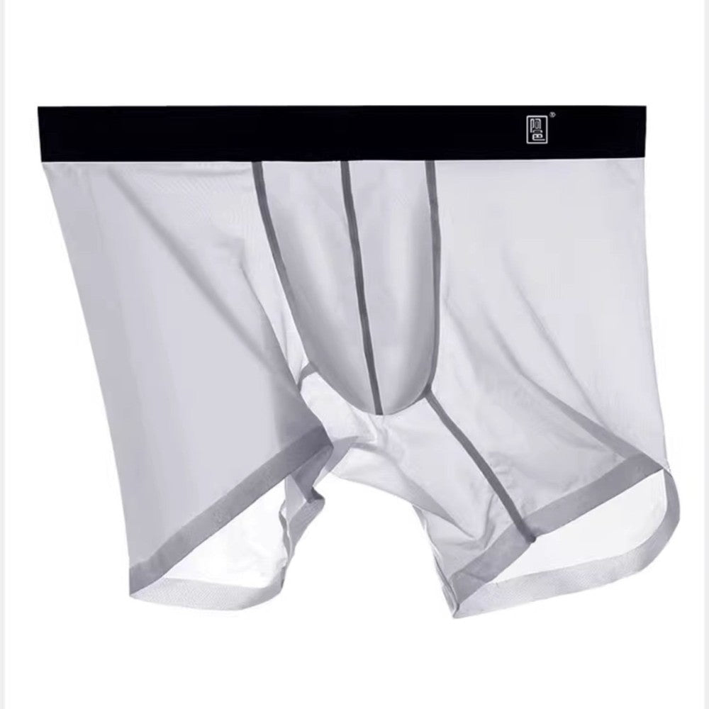 Men's Sheer Ice Silk Boxer Briefs - AFL 829