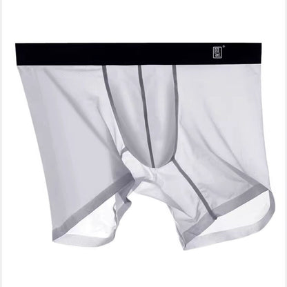 Men's Sheer Ice Silk Boxer Briefs - AFL 829