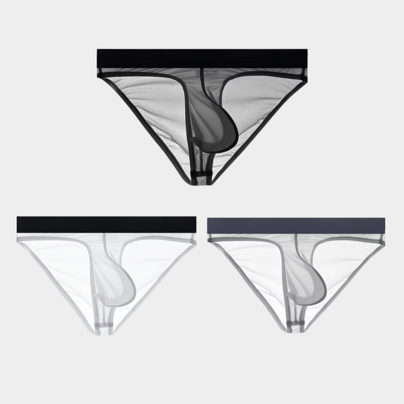 3-Pack - AFL 835 - Men's Lightweight Ice Silk Briefs