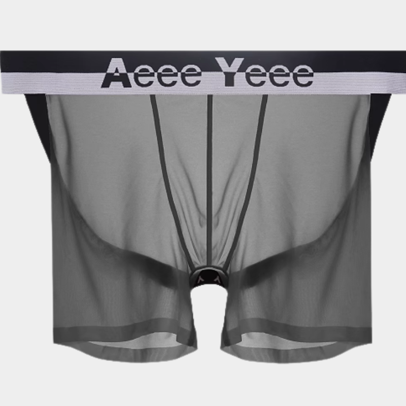 Men’s Ultra-Thin Ice Silk Open-Back Boxer Briefs - AFL 851