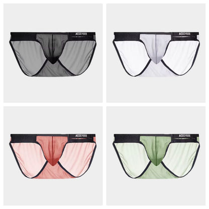 4-Pack Men's Ice Silk Briefs - AFL 1983