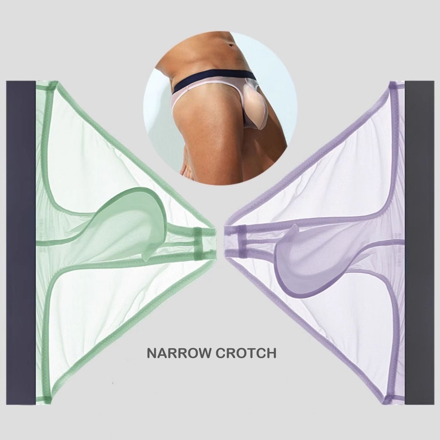 3-Pack - AFL 835 - Men's Lightweight Ice Silk Briefs