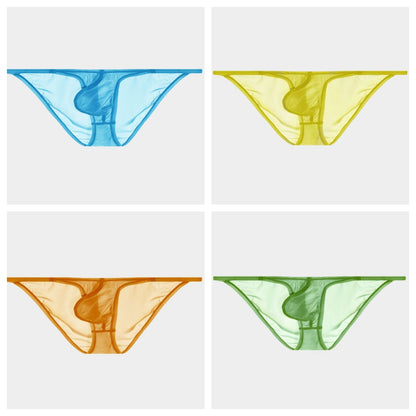 4-Pack Men's Sheer Ice Silk Micro Briefs - AFL 860