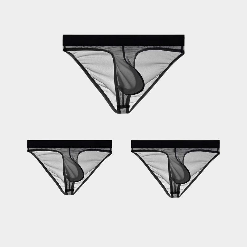 3-Pack - AFL 835 - Men's Lightweight Ice Silk Briefs