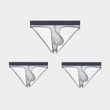 3-Pack - AFL 835 - Men's Lightweight Ice Silk Briefs