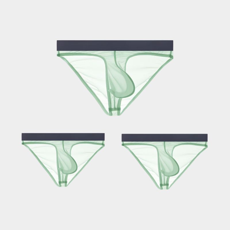 3-Pack - AFL 835 - Men's Lightweight Ice Silk Briefs