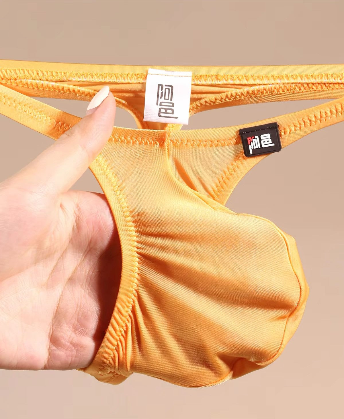 3-Pack Men’s Hi-Stretch Ice-Silk Thongs - AFL 786