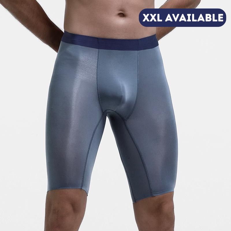 3-Pack Men's Ice Silk Boxer Briefs - JM301