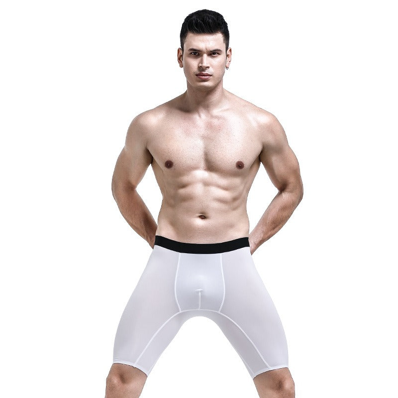 3-Pack Men's Ice Silk Boxer Briefs - JM301