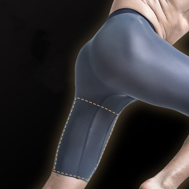 3-Pack Men's Ice Silk Boxer Briefs - JM301