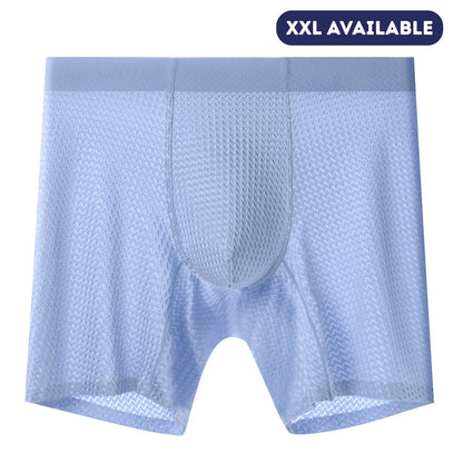 3-Pack Men's Ice Silk Boxer Briefs - M57