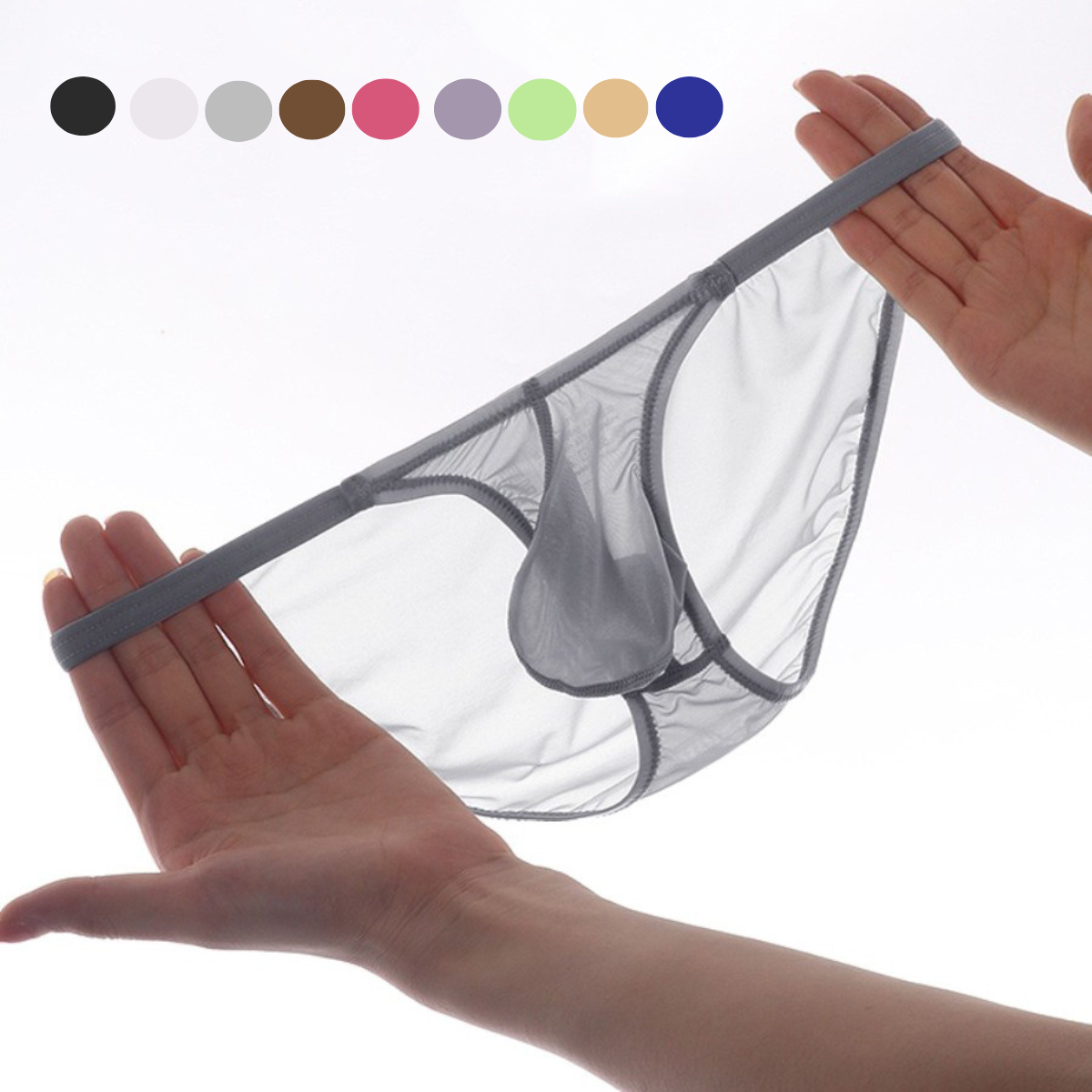 3-Pack - AFL 860 - Men's Lightweight Ice Silk Micro Briefs