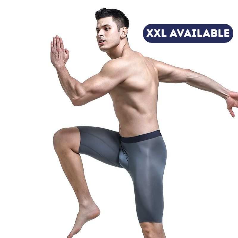 3-Pack Men's Ice Silk Boxer Briefs - JM301