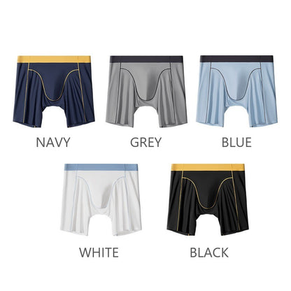 3-Pack Men's Ice Silk Boxer Briefs & Athletic Shorts - AFL - XN703