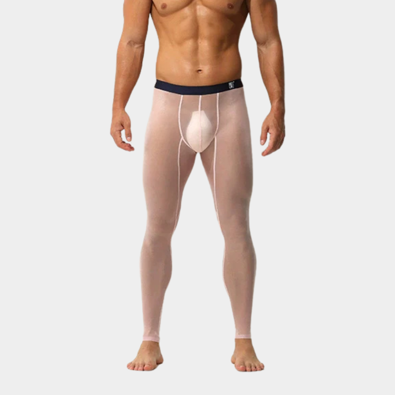 Men's Sheer Ice Silk Leggings - AFL 830