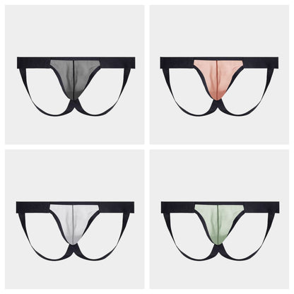 4-Pack Men's Ice Silk Jockstrap - AFL 1990