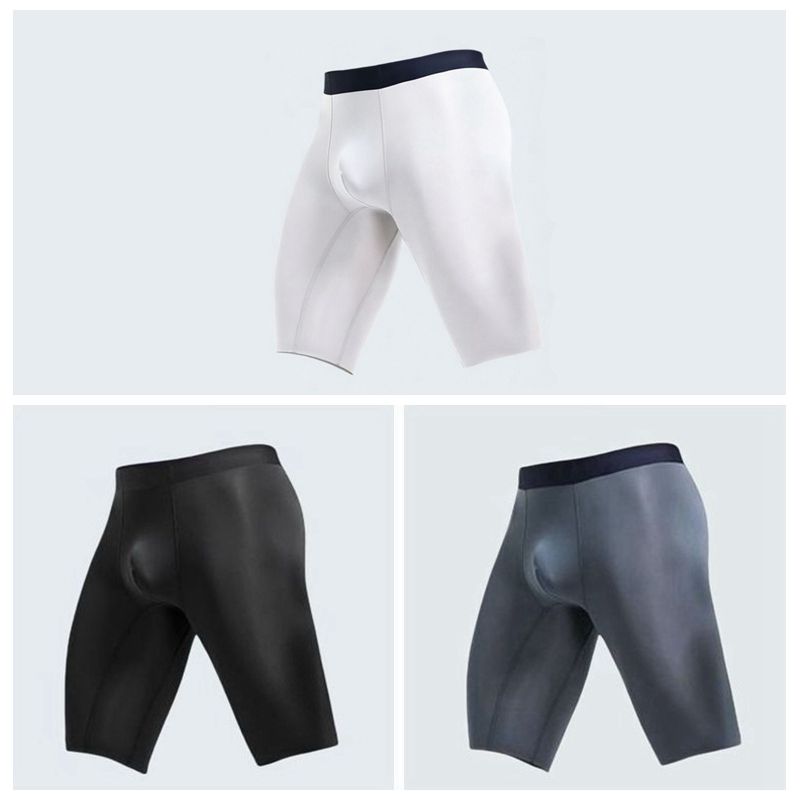 3-Pack Men's Ice Silk Boxer Briefs - JM301