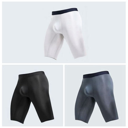 3-Pack Men's Ice Silk Boxer Briefs - JM301