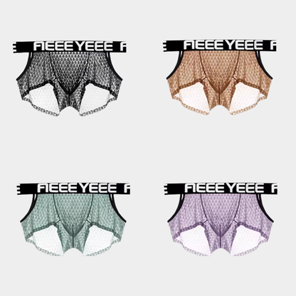 Men's Side Cutout Ice Silk Trunks -  AFL 1922