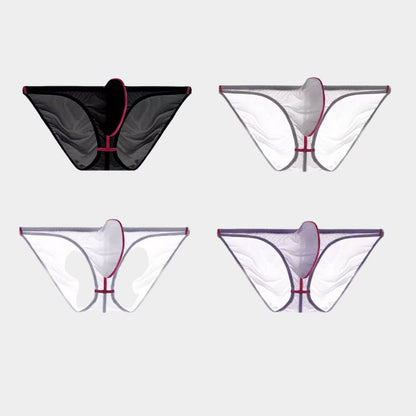 4- Pack AFL 838 - Men's Lightweight Ice Silk Briefs