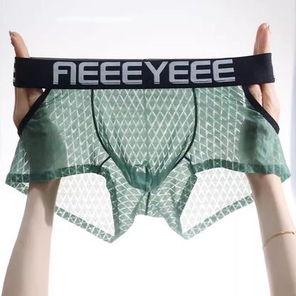 Men's Side Cutout Ice Silk Trunks -  AFL 1922