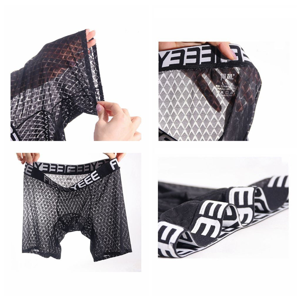 Men's Ice Silk Short Boxer Briefs - AFL 1995