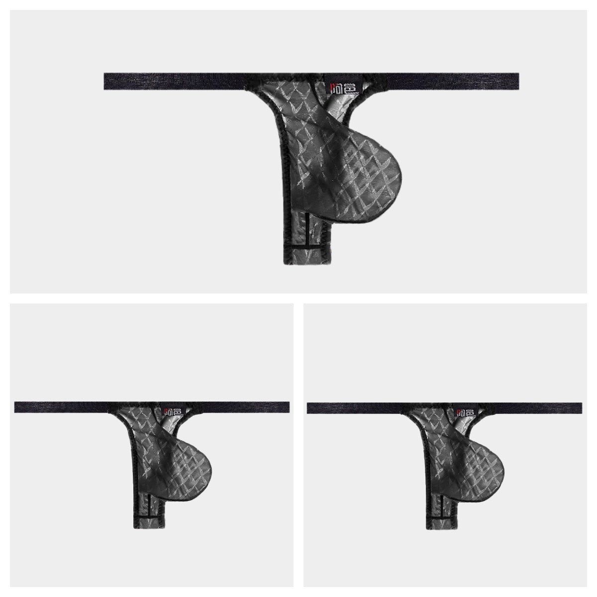 3-Pack Men's Ice Silk Minimal Thong - AFL 2001