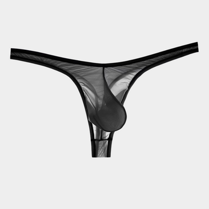 Men's Sheer Ice Silk Thongs - AFL 828