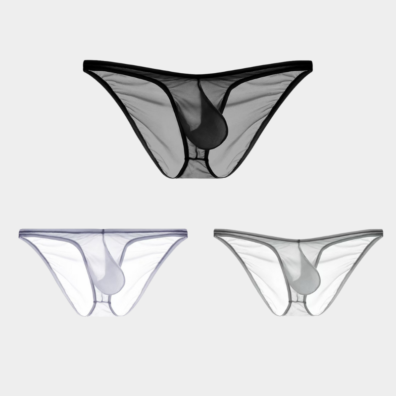 Men's Sheer Ice Silk Briefs - AFL 827