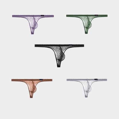 3-Pack Men's Ice Silk Thong - AFL 2000
