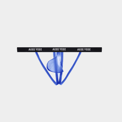 Men’s Ultra-Thin Ice Silk Y-String Thongs - AFL 881