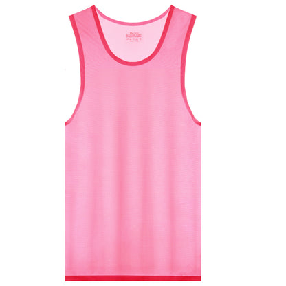Men's Seamless Sheer Ice Silk Tank Top - AFL 844